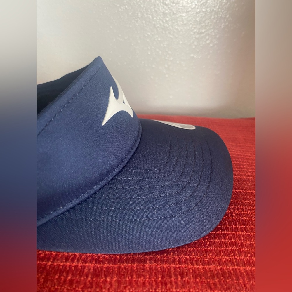 Mizuno Dark Blue Sports Visor - Picture 11 of 12